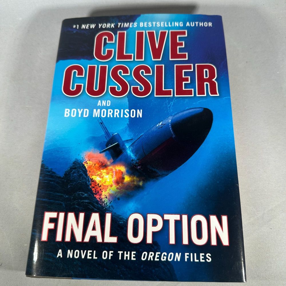 Final Option by Clive Cussler Hardcover Book 2019 Putnam
